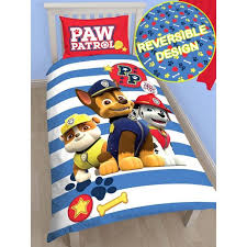 paw patrol pawsome single duvet cover