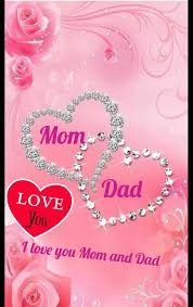 i love you mom dad images