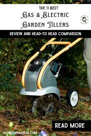 gas electric garden tillers review