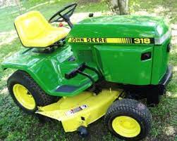 the john deere 316 lawn tractor the