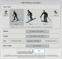 Buying Alpine Ski Bindings Veritable Din Chart For Marker