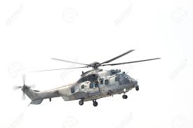 Airbus helicopters has secured an additional order of four h225m (previously known as ec725) multirole utility helicopters from kuwait buys thales h225m simulator. H225m Multipurpose Helicopter On A White Background Stock Photo Picture And Royalty Free Image Image 118845833
