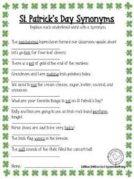So, if one starts his/her email with. St Patrick S Day Synonyms Freebie Synonym Synonym Worksheet Day