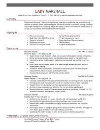 Cv profile examples for inspiration. Unforgettable Personal Trainer Resume Examples To Stand Out Myperfectresume