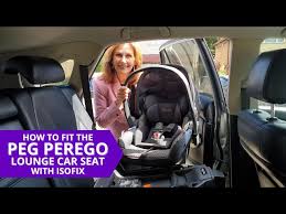 How To Fit The Peg Perego I Size Base