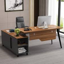 Factors such as orientation, number of. Amazon Com Tribesigns L Shaped Desk Large Executive Office Desk Computer Table Workstation With Storage Shelves Business Furniture With File Cabinet Combo Dark Walnut Stainless Steel Legs Office Products