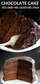 Taste better than chocolate, peanut butter and probably any dessert you've eaten recently. This Easy To Make And Absolutely Delicious Dairy Free Keto Chocolate Cake Is Sugar Free Grain Free And Ab Dairy Free Frosting No Dairy Recipes Dairy Free Cake