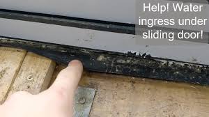help water ingress under sliding doors