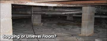 sagging and uneven floor repair