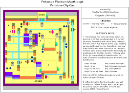 Pokemon Platinum Version Veilstone City Gym Map Map for DS by  StarFighters76 - GameFAQs