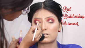 real summer bridal makeup tutorial in