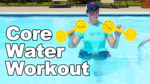 water workout for your core aquatic