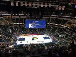 Bankers Life Fieldhouse Section 225 Home Of Indiana Pacers
