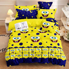 3in1 Spongebob Fitted Bed Sheet