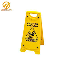 plastic caution wet floor sign plastic