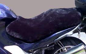 Tailored Sheepskin Cover For Motorcycle