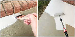 How To Paint A Concrete Patio The