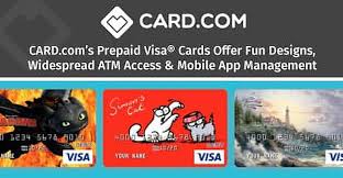 Is my prepaid card solutions card a credit card? Card Com S Prepaid Visa Cards Offer Fun Designs Widespread Atm Access Mobile App Management Cardrates Com