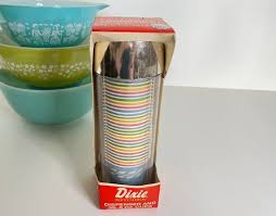 Vintage Dixie Kitchen Cup Dispenser