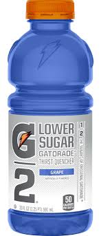 gatorade g2 thirst quencher lower sugar