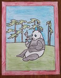All click printable version giant panda eats bamboo coloring page pages view color online compatible with ipad android tablets eating. Panda Coloring Pages Bamboo And Baby Pandas