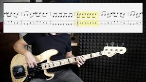 Billy Idol White Wedding Bass Cover With Tabs In Video