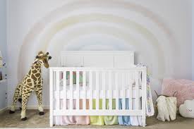 rainbow baby nursery decor home