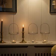 Buy Glass Hanging Tealight Lantern