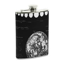Amazon Com Stainless Steel Flask 18 8 With Leather Wrapped