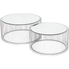 Contemporary Silver Coffee Tables
