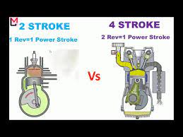 2 stroke and 4 stroke engine