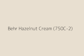 Behr Hazelnut Cream 750c 2 Color Hex Code