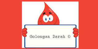 Hasil gambar untuk golongan darah o