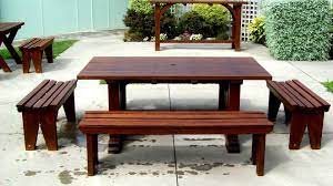 Weekend Craft Wooden Outdoor Table And