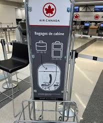air canada carry on size weight