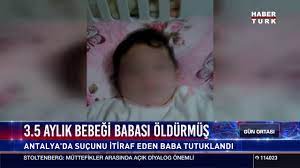 3.5 aylık bebeği babası öldürmüş - YouTube