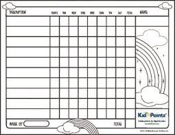 Hannahs Chore Chart Behaviour Chart Charts For Kids