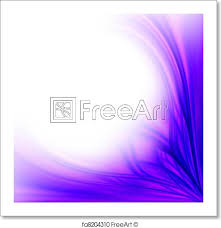 Free Art Print Of Purple Floral Border Background Beautiful Fresh