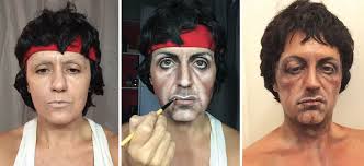 makeup artist transforms into any