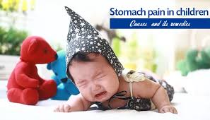 what causes stomach pain in children