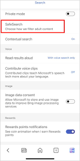 how to turn off safesearch on iphone