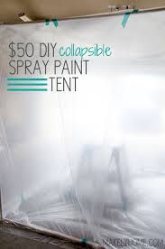 50 diy collapsible spray paint tent