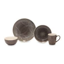 Discover black or gold utensils and modern plates and bowls. Baum Spirograph 16 Piece Place Setting Dinnerware Sets Stoneware Dinnerware Sets Dinnerware Set