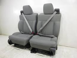 Ford F 150 F150 Oem Gray Cloth Seats