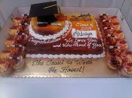 Maroon Amp Gold Graduation Cake Graduation Graduation Cakes Cake  gambar png