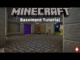Minecraft How To Build A Basement