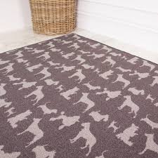 washable dog pet grey non slip rug mat
