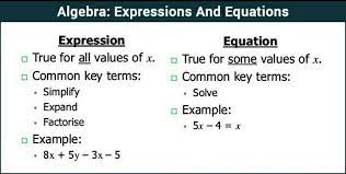 Difference Between Algebraic Expression