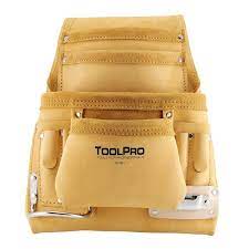 toolpro 10 pocket top grain leather