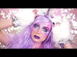 unicorn glitter glam makeup tutorial